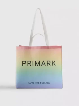 Primark Pride XL -uudelleenkäytettävä kassi