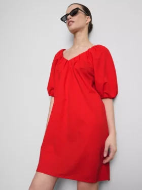Puffihihainen mini-smock-meko