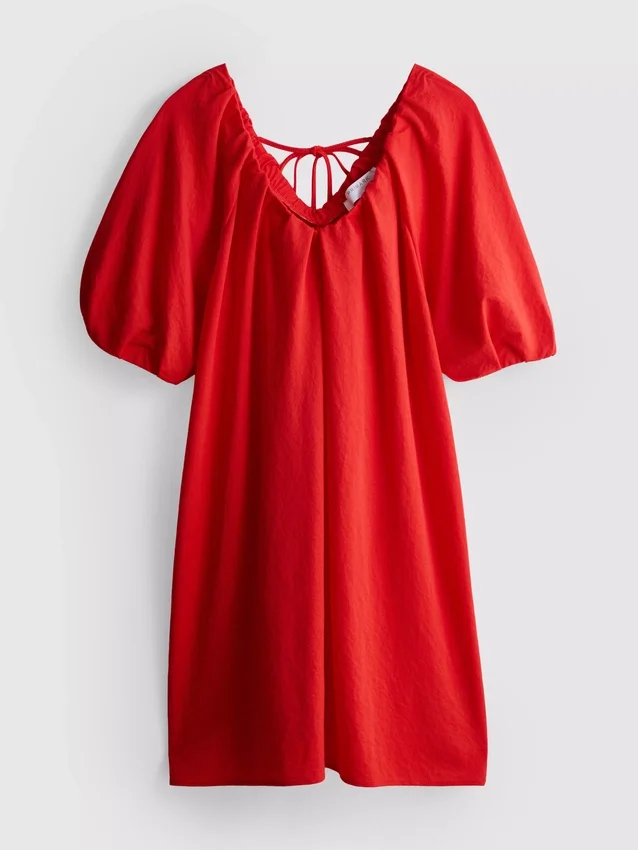 Puffihihainen mini-smock-meko