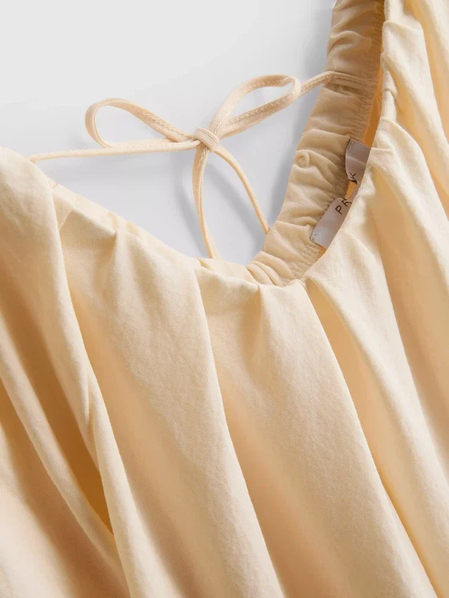Puffihihainen mini-smock-meko