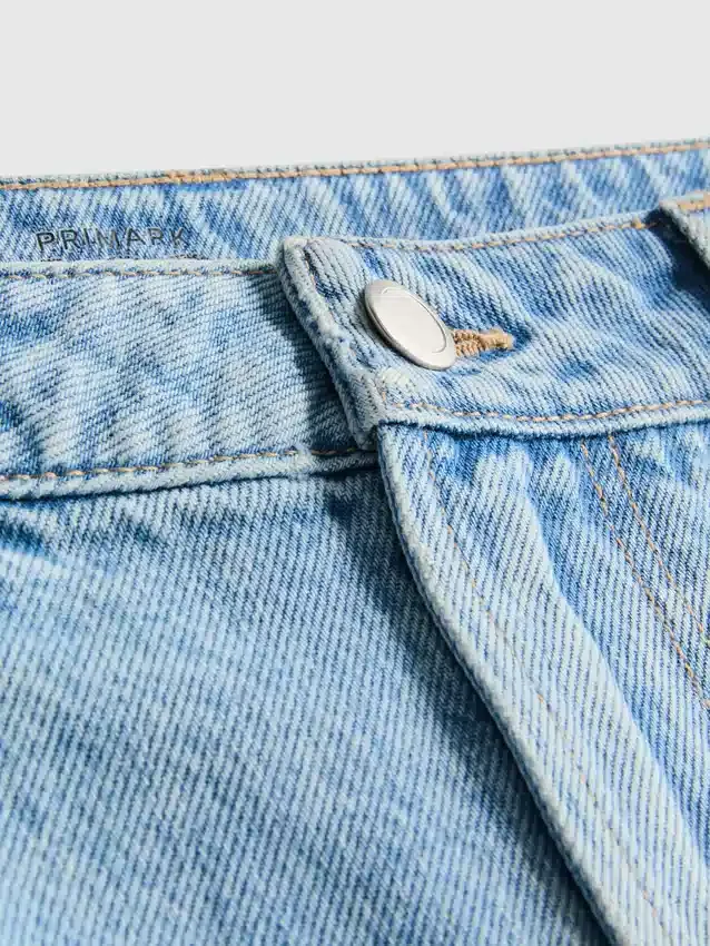 Puuvilladenim-minihame