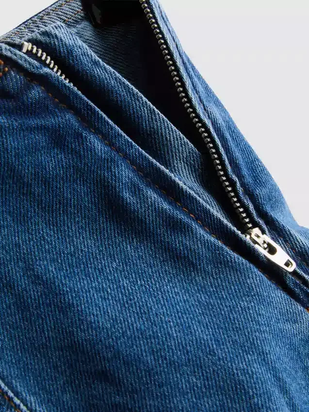 Puuvilladenim-minihame