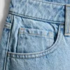 Puuvilladenim-minihame