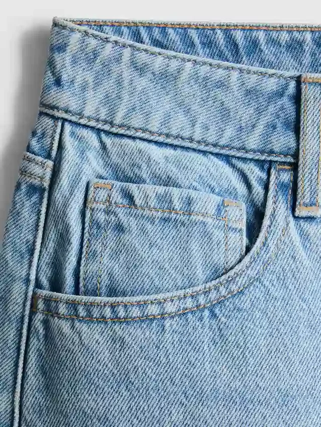 Puuvilladenim-minihame