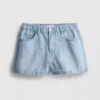 Puuvilladenimiset A-linjaiset shortsit