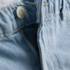 Puuvilladenimiset A-linjaiset shortsit