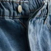 Puuvilladenimiset A-linjaiset shortsit