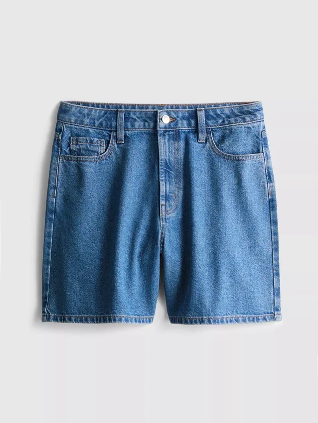Puuvilladenimiset bermudashortsit