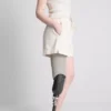 Puuvilladenimiset jogger-shortsit