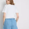 Puuvilladenimiset jogger-shortsit