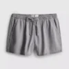 Puuvilladenimiset jogger-shortsit