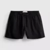 Puuvilladenimiset jogger-shortsit