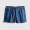Puuvilladenimiset jogger-shortsit