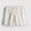 Puuvilladenimiset jogger-shortsit