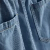 Puuvilladenimiset jogger-shortsit