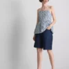 Puuvillainen cutwork-cami-toppi
