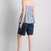 Puuvillainen cutwork-cami-toppi