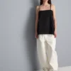 Puuvillainen hanky-helma-cami-toppi