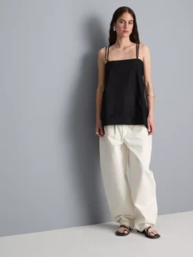 Puuvillainen hanky-helma-cami-toppi