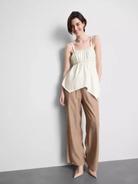 Puuvillainen hanky-helma-cami-toppi