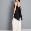 Puuvillainen hanky-helma-cami-toppi