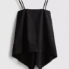 Puuvillainen hanky-helma-cami-toppi