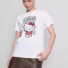 Puuvillainen Hello Kitty -kuvituspaita
