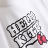 Puuvillainen Hello Kitty -kuvituspaita