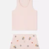Puuvillainen lyhythihainen pyjama