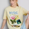 Puuvillainen Nybg-kuvituspaita