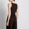 Puuvillainen racerback-toppi