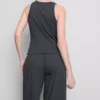 Puuvillainen racerback-toppi