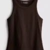 Puuvillainen racerback-toppi