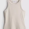 Puuvillainen racerback-toppi