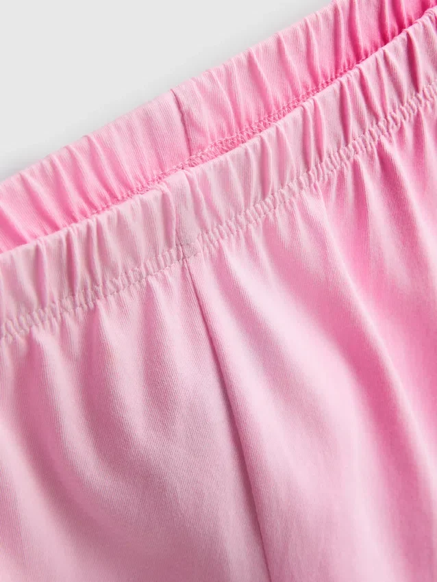 Puuvillainen T-paita-tyyppinen lyhythihainen pyjama