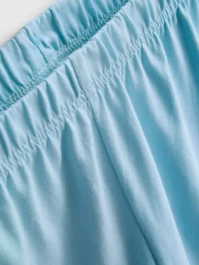 Puuvillainen T-paita-tyyppinen lyhythihainen pyjama