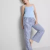 Puuvillaiset gingham-pyjamat
