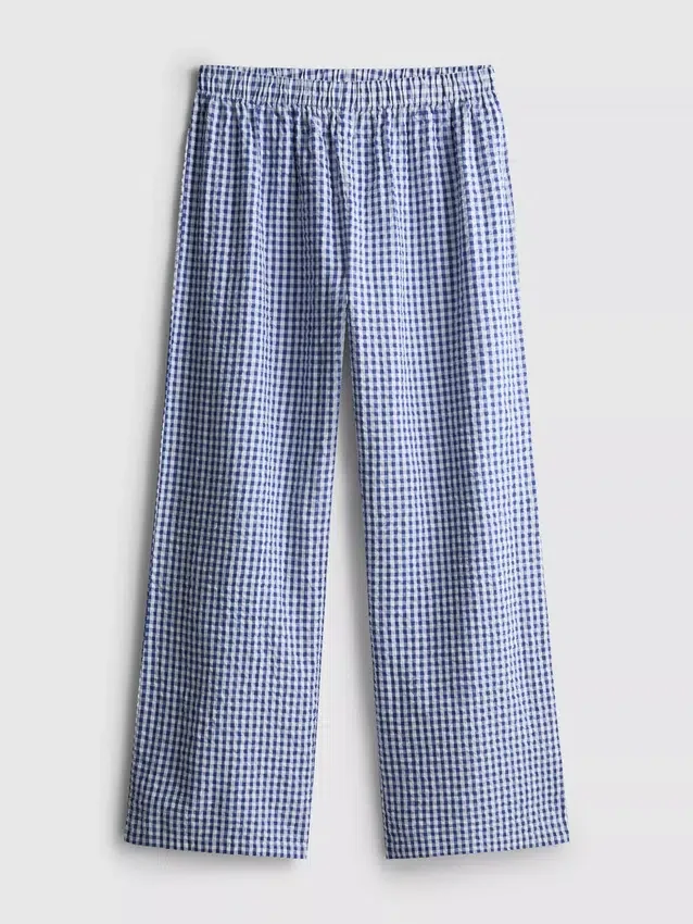 Puuvillaiset gingham-pyjamat