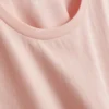 Puuvillaiset painetut lyhythihaiset pyjamat
