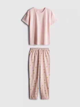 Puuvillaiset painetut pyjamat