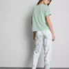 Puuvillaiset painetut pyjamat