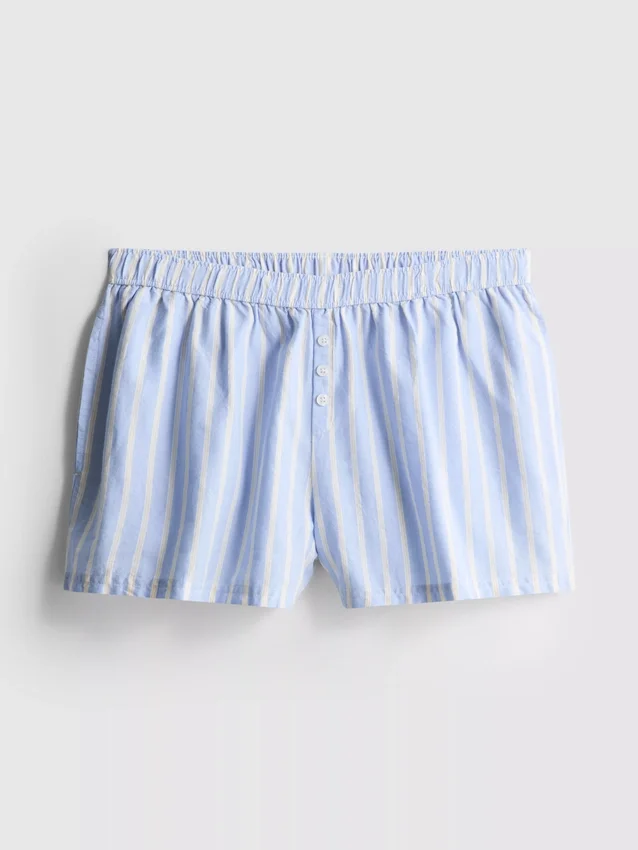 Puuvillaiset raidalliset Oxford-pyjamat