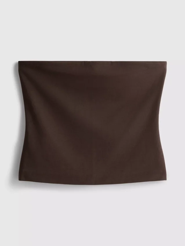 Puuvillapitoinen bandeau-toppi