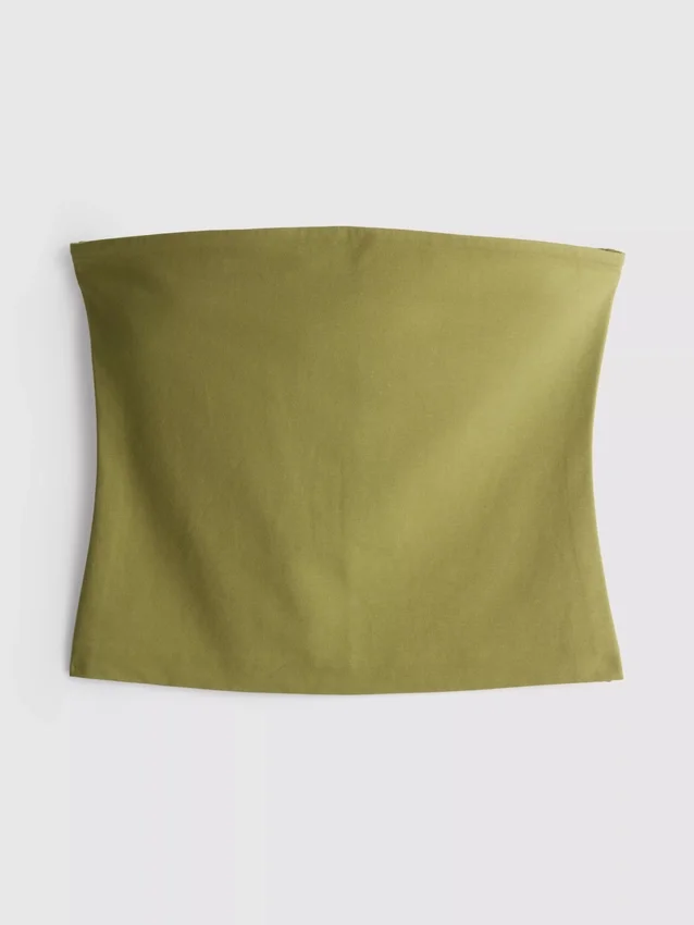 Puuvillapitoinen bandeau-toppi