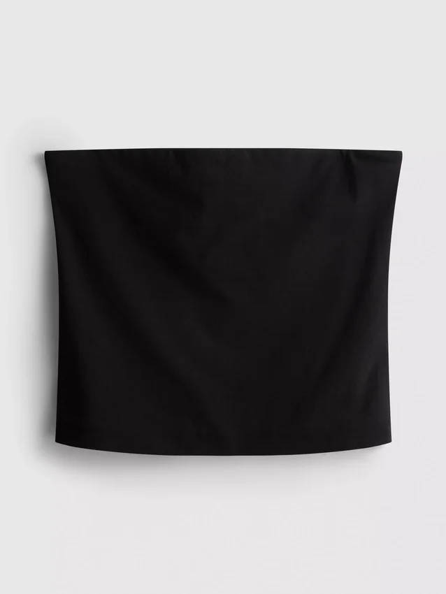 Puuvillapitoinen bandeau-toppi