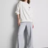 Puuvillapitoinen graafinen Martini-huppari