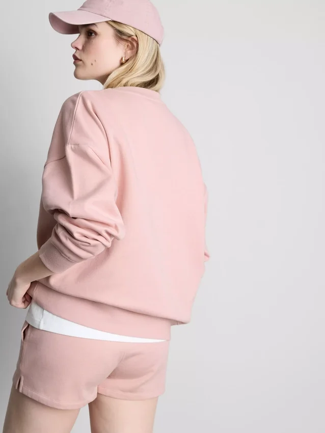 Puuvillapitoinen oversized-tyylinen Maine-huppari