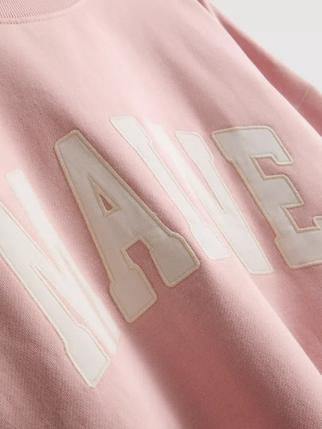 Puuvillapitoinen oversized-tyylinen Maine-huppari