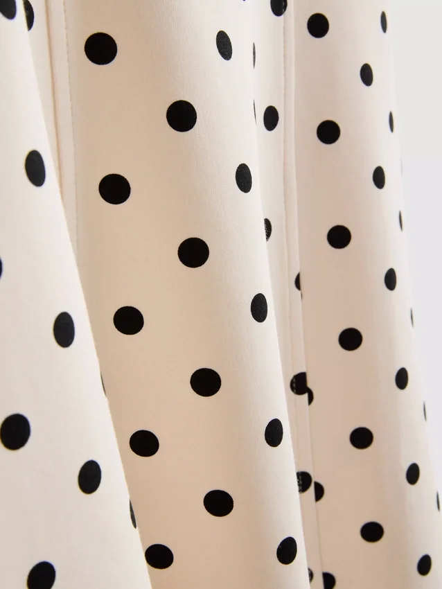 Puuvillapitoinen ponte-minimekko