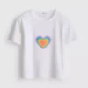 Puuvillapitoinen Pride Heart -vauvan T-paita